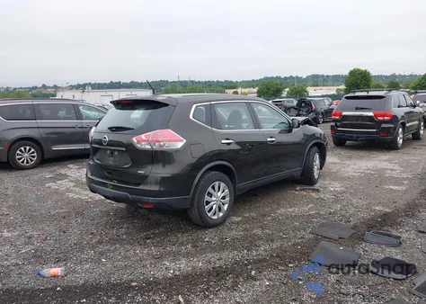 2015 Nissan Rogue S из США, поврежденный, VIN KNMAT2MV2FP530547